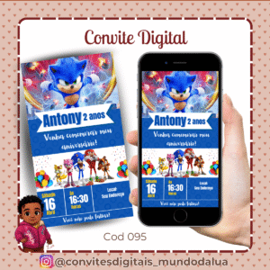 Convite Sonic