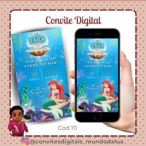 Convite Ariel