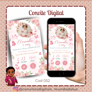 Convite Jardim Encantado