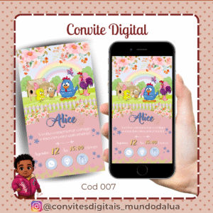 Convite Galinha Pintadinha