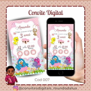 Convite Galinha Pintadinha