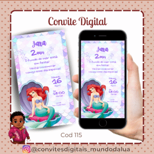 Convite Ariel