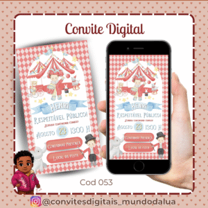 Convite Circo