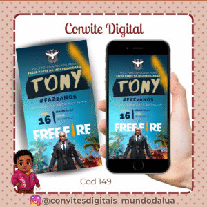 Convite Free Fire
