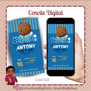 Convite Poderoso Chefinho