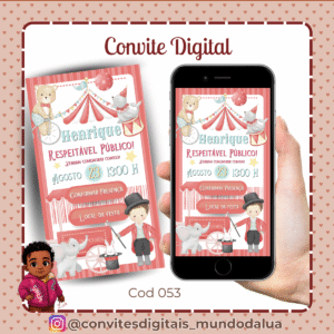 Convite Circo