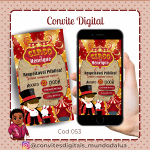 Convite Circo
