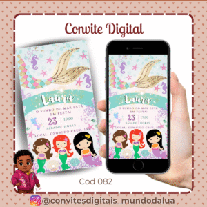 Convite Sereia