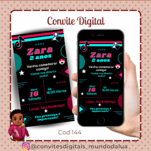 Convite Tiktok