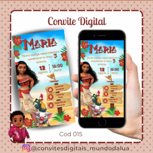 Convite Moana