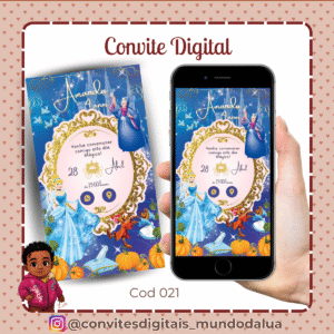 Convite Cinderela