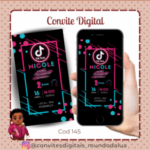 Convite Tiktok