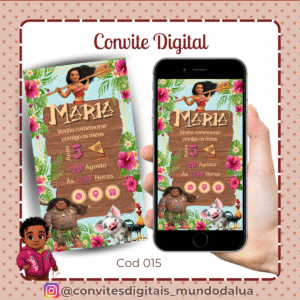 Convite Moana