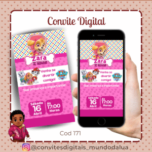 Convite Patrulha Canina