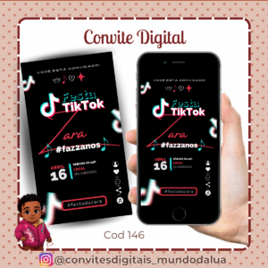 Convite Tiktok