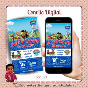 Convite Patrulha Canina