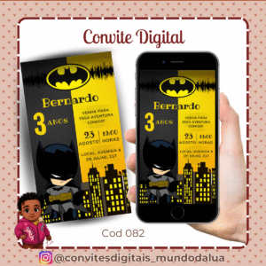 Convite Batman