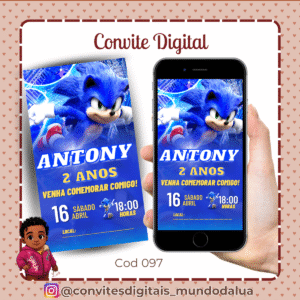 Convite Sonic