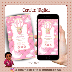 Convite Chá de bebê