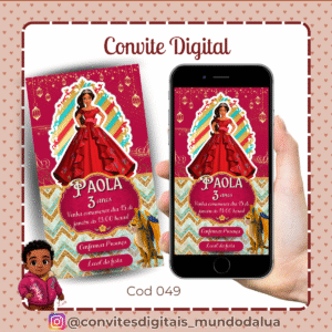 Convite Elena de Avalor