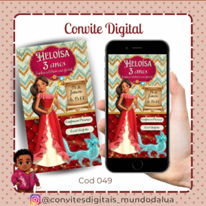 Convite Elena de Avalor