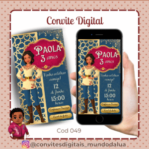 Convite Elena de Avalor