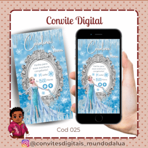 Convite Frozen