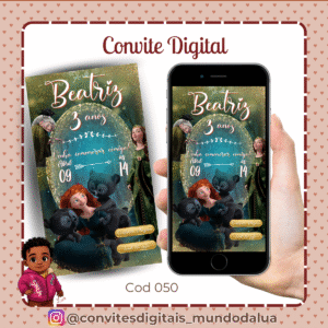 Convite Merida Valente