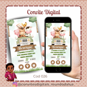 Convite Fazendinha
