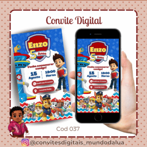 Convite Patrulha Canina