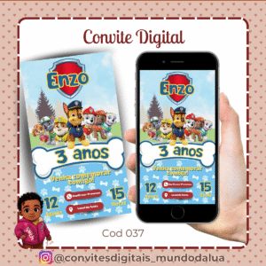 Convite Patrulha Canina