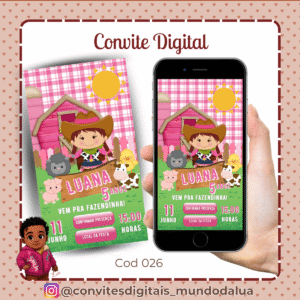 Convite Fazendinha