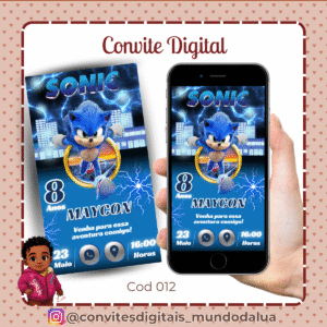 Convite Sonic