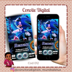 Convite Sonic