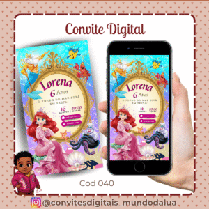 Convite Ariel
