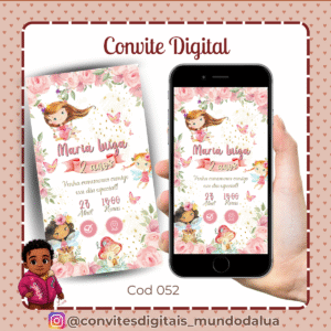 Convite Jardim Encantado