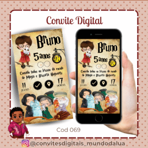 Convite Harry Potter