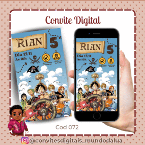 Convite One Piece