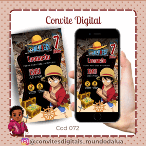 Convite One Piece