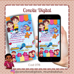 Convite Maria Clara e JP