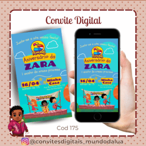 Convite 3 Palavrinhas