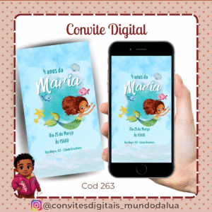 Convite Sereia