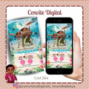 Convite Moana