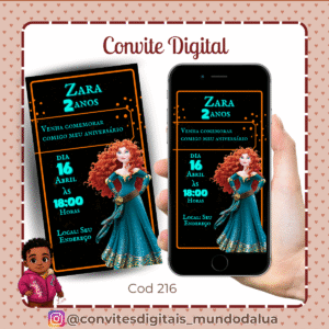 Convite Merida Valente