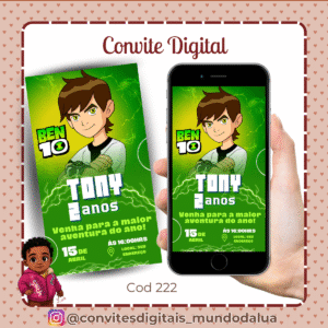 Convite Ben 10