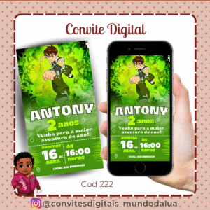 Convite Ben 10
