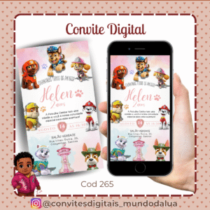 Convite Patrulha Canina