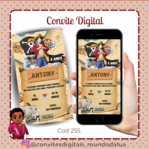 Convite One Piece