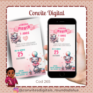 Convite Circo