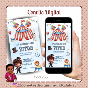 Convite Circo